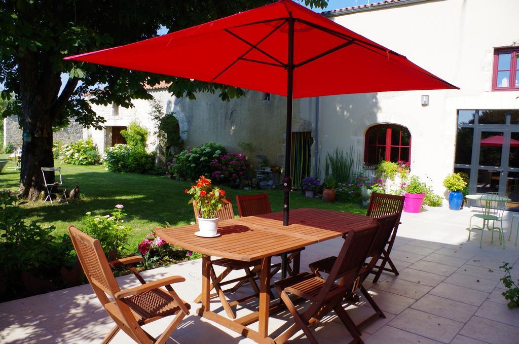 Le Logis De La Poupeliere Bed & Breakfast Vouhé Exterior photo